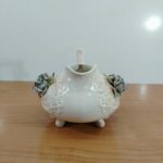 JARRÓN PORCELANA ROSA